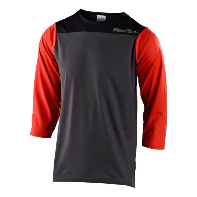 Джерси TLD Ruckus 3/4 Jersey [Block Gray/Tangerine] размер MD