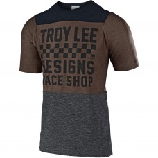 Джерси TLD Skyline Air S/S Jersey [HEATHER BLACK / HEATHER LIGHT MOKA] размер M