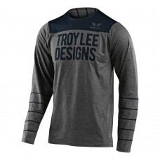 Джерси TLD Skyline L/S Jersey [Pinstripe Heather/Gray] размер LG