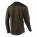 Джерси TLD Flowline L/S Jersey [Shield Heather Walnut/Charcoal] размер LG