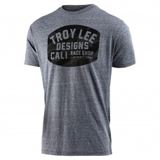 Футболка TLD BLOCKWORKS Camo Tee [Vintage Grey Snow] размер LG