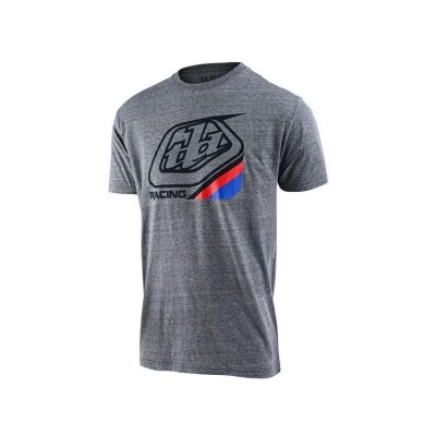 Футболка TLD Precision 2.0 Tee (Vintage Gray/Snow) размер LG