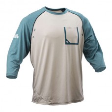 Футболка RACE FACE STAGE JERSEY 3/4-SAND/SLATE-LG