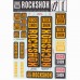 Наклейки на вилку ROCKSHOX DECAL KIT 30/32 / RS1 NE01 YELLOW