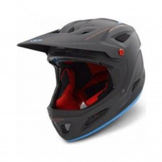 Вело шлем Giro Cipher Glowing matte black-red-blue M 