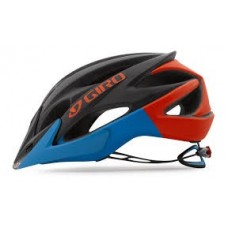 Вело шлем Giro Xar matte black/Glowing Red/blue, M