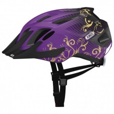 Вело шлем детский ABUS MOUNTX Maori Purple S (48-54 см)