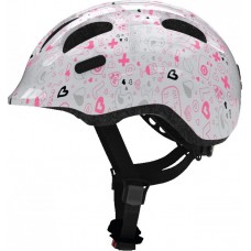 Вело шлем детский ABUS SMILEY 2.1 White Crush S (45-50 см)