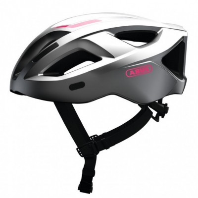 Вело шлем ABUS ADURO 2.1 Gleam Silver S (51-55 см)