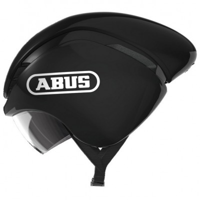 Вело шлем ABUS GAMECHANGER TT Shiny Black L (58-61 см)