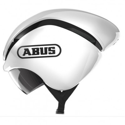 Вело шлем ABUS GAMECHANGER TT Shiny White L (58-61 см)