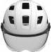 Вело шлем ABUS HYBAN + smoke visor White Cream M/L (56-61 см)