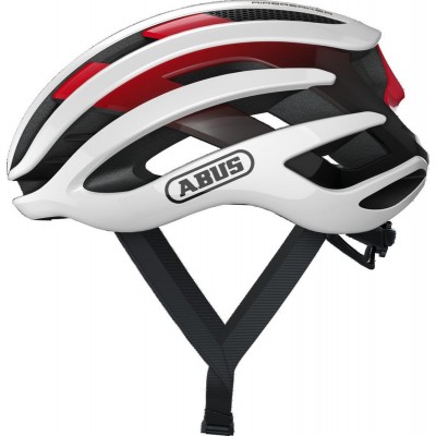 Вело шлем ABUS AIRBREAKER White Red S (51-55 см)