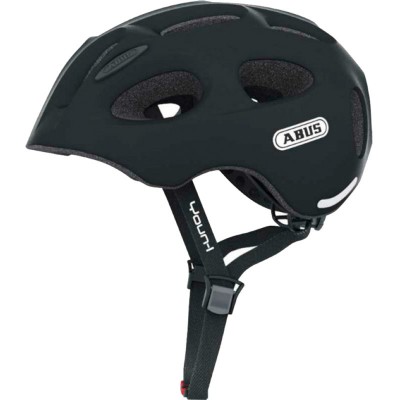 Вело шлем детский ABUS YOUN-I Velvet Black M (52-57 см)