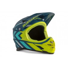 Шлем BLUEGRASS Intox Avio Blue Shaded Fluo Yellow | Matt O 54-56