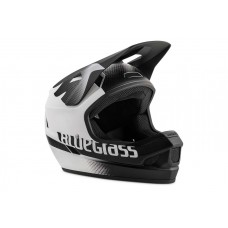 Шлем BLUEGRASS Legit White Black Texture | Matt O 56-58