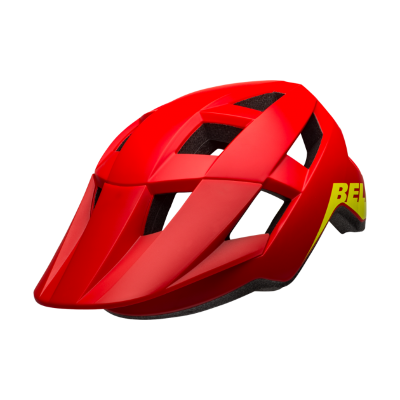 Шлем Bell Spark Jr матовый / глянцевый красный / Hi-viz