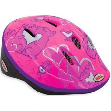 Шлем Bell Bellino розовый Heart Animals