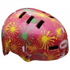 Шлем Bell Faction розовый цветы