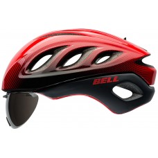 Шлем Bell Star Pro Shield красный / серебряный Blur