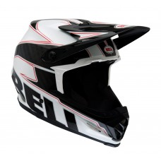 Шлем Bell Full-9 белый / черный карбон Emblem