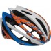 Шлем Bell Gage матовый белый / оранжевый / синий / Burnout