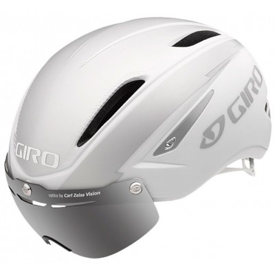 Шлем Giro Air Attack матовый белый / серебряный