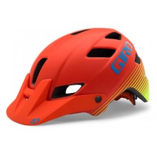 Шлем Giro Feature матовый Glowing красный / ярко-желтый
