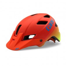 Шлем Giro Feature MIPS матовый Glowing красный / ярко желтый