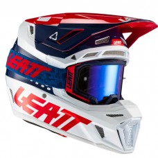 Мотошлем LEATT Helmet GPX 8.5 V21.1 + Goggle [Blue]