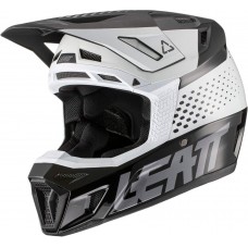 Мотошлем LEATT Helmet GPX 8.5 V21.1 + Goggle [Black White]