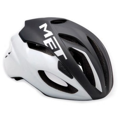 Шлем Met Rivale black / white M 54-58