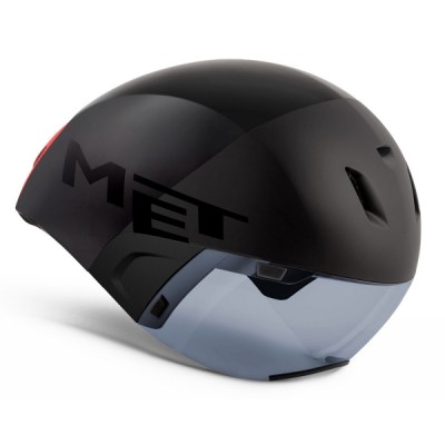 Шлем Met Codatronca Black Red | Matt Glossy 52-56 cm