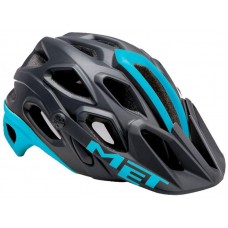 Шлем Met LUPO M BLACK/LIGHT BLUE