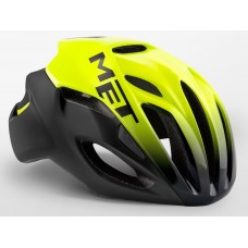 Шлем Met Rivale Black Shaded Safety Yellow | Matt Glossy 54-58 см
