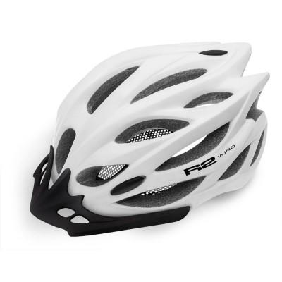 Шлем R2 Wind 2020 цвет белый / матовый размер M (56-58 см)
