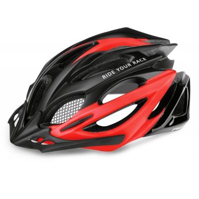 Шлем R2 Pro-Tec 2020 цвет черно-красный матовый р. L: 58-62 cm