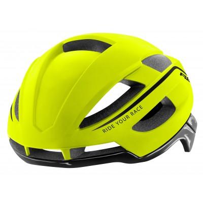 Шлем R2 Aero 2020 цвет неоновый желтый глянцевый г. M: 55-59 cm
