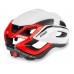 Шлем R2 Aero 2020 цвет белый черный красный / глянцевый размер L (58-62 см)