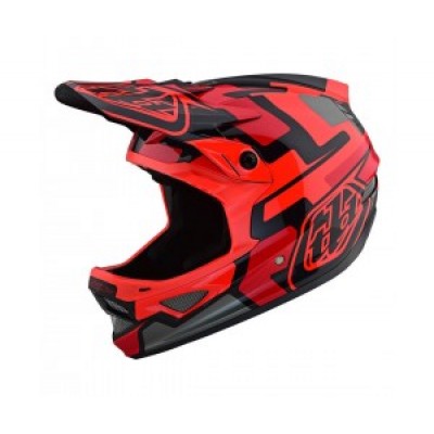 Вело шлем TLD D3 Fiberlite  Speedcode [RED] размер M
