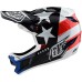 Вело шлем фуллфейс TLD D4 Composite [Freedom 2.0 Red/White] размер LG