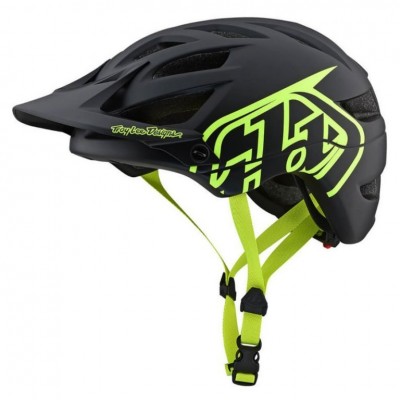 Вело шлем TLD A1 Classic Drone [Black / Flo Yellow] размер S