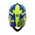 Вело шлем TLD D3 Fiberlite  Speedcode [YELLOW / BLUE] размер XS