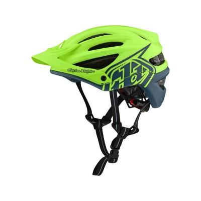 Вело шлем TLD A2 Mips Decoy [Flo Yellow / AIR Force Blue] размер S