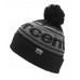 Ride 100% RISE Cuff Beanie Pom [Black]