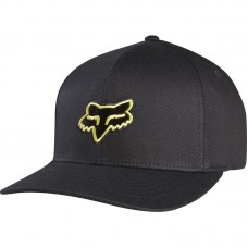 Кепка FOX Legacy Flexfit Hat [Black Yellow]