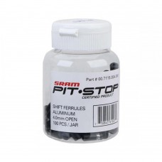 Концевики SRAM SHIFT FERRULES 4.0MM OPEN BLK 100-COUNT