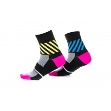 Носки ONRIDE FOOT mix  розовый/черный/желтый