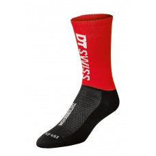 Носки DT Swiss CYCLING SOCKS RED-BLACK, SIZE L
