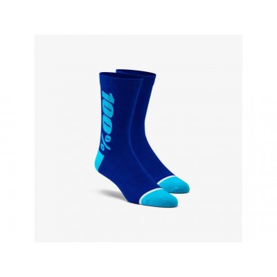 Ride 100% RYTHYM Merino Wool Performance Socks [Blue]